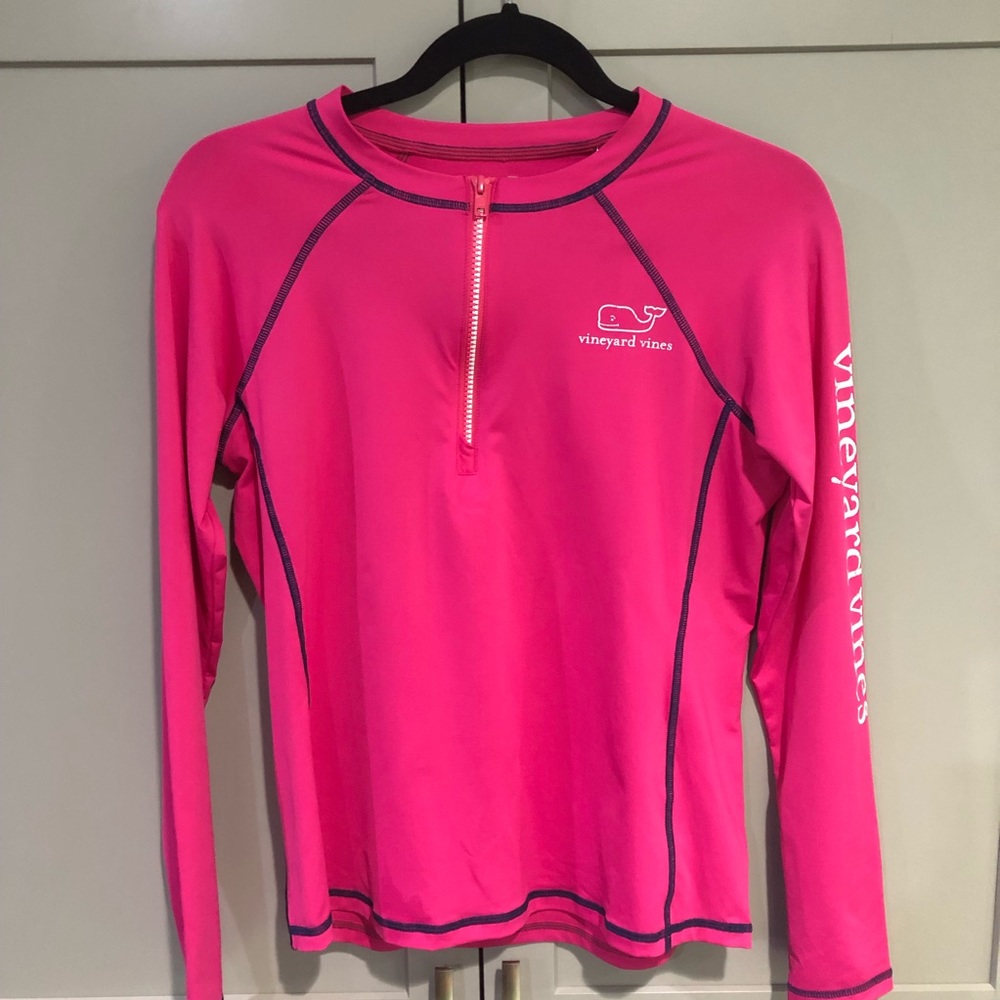 Vineyard Vines | 1/4 Zip L/S Rash Guard M NWT
